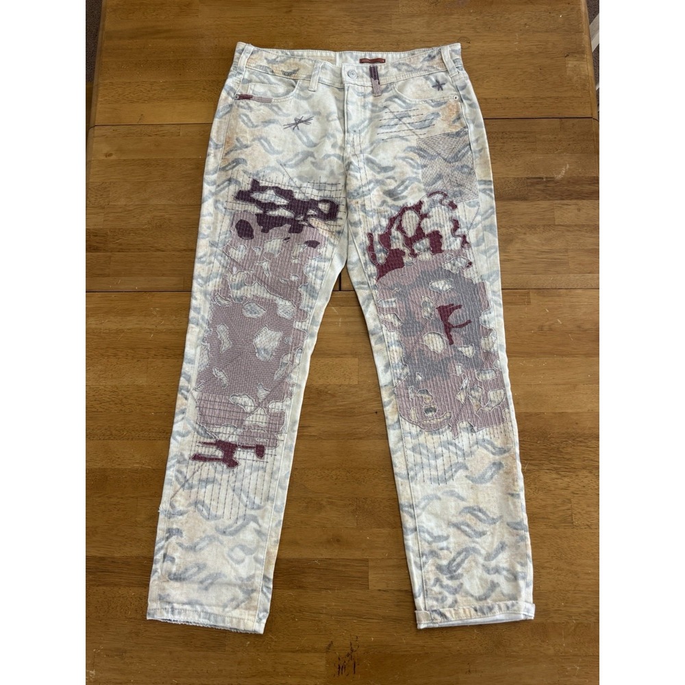 Anthropologie Pilcro Women's mid-ride Slim Boyfriend Jeans - Multicolor Sz 28